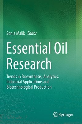 Sonia Malik - Essential Oil Research, Häftad