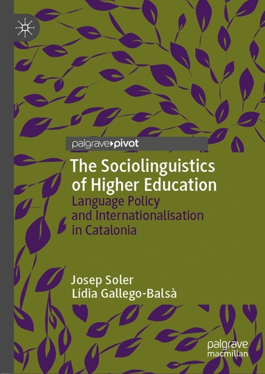 Josep Soler, Lídia Gallego-Balsà - Sociolinguistics of Higher Education, Inbunden
