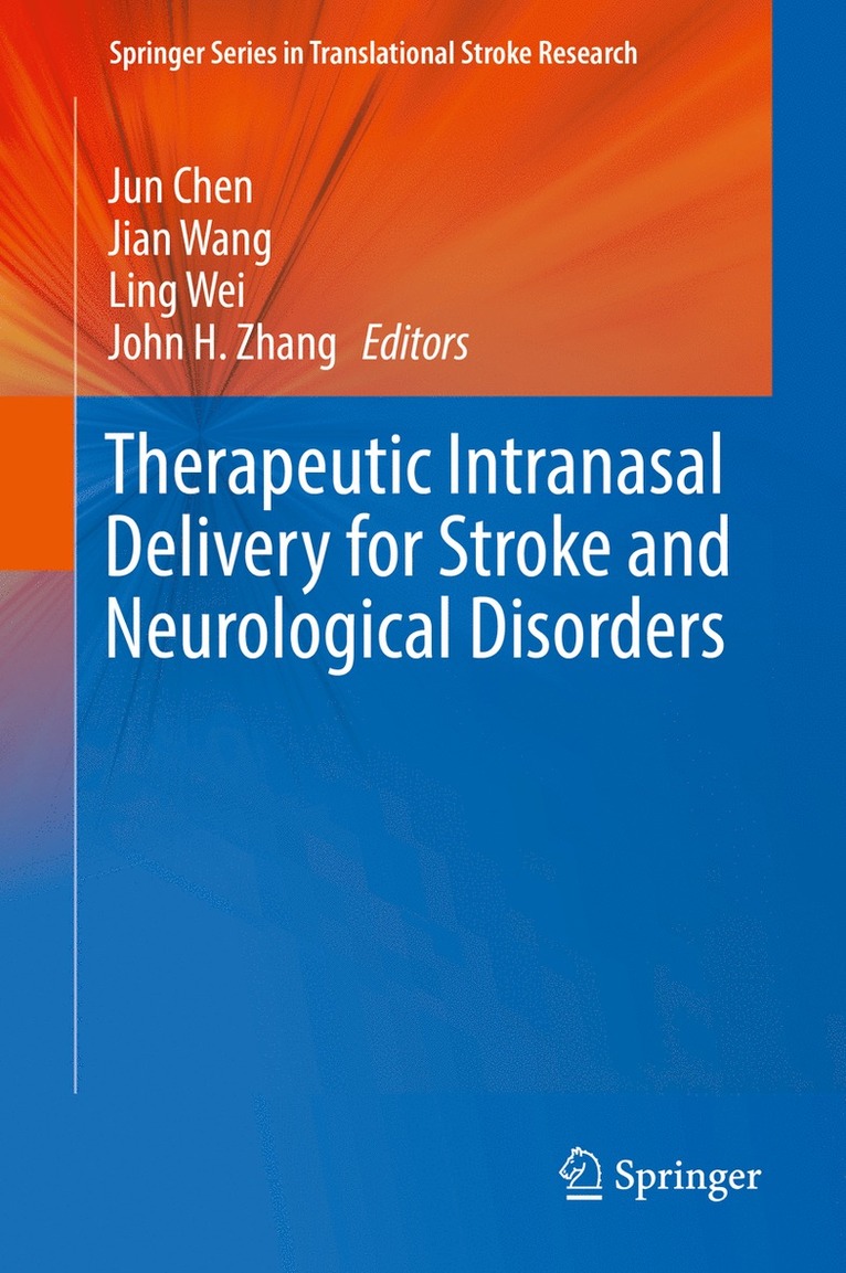 Therapeutic Intranasal Delivery for Stroke and Neurological Disorders 1