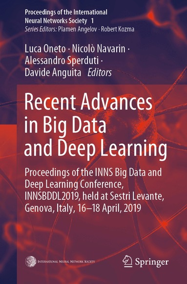 Luca Oneto, Nicolò Navarin, Alessandro Sperduti, Davide Anguita - Recent Advances in Big Data and Deep Learning, Häftad