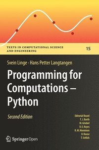 bokomslag Programming for Computations - Python