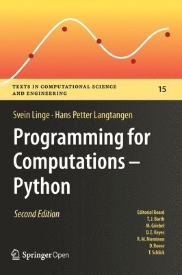 Programming for Computations - Python 1