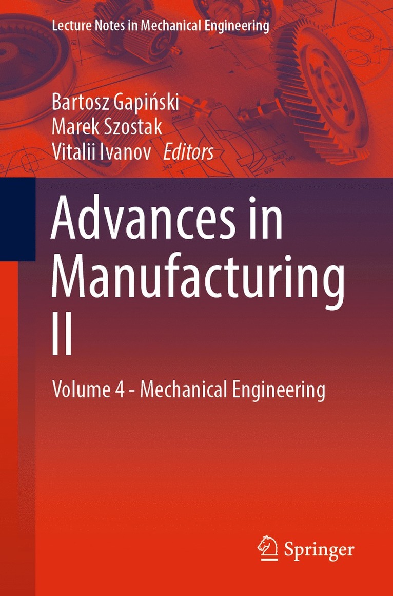 Advances in Manufacturing II