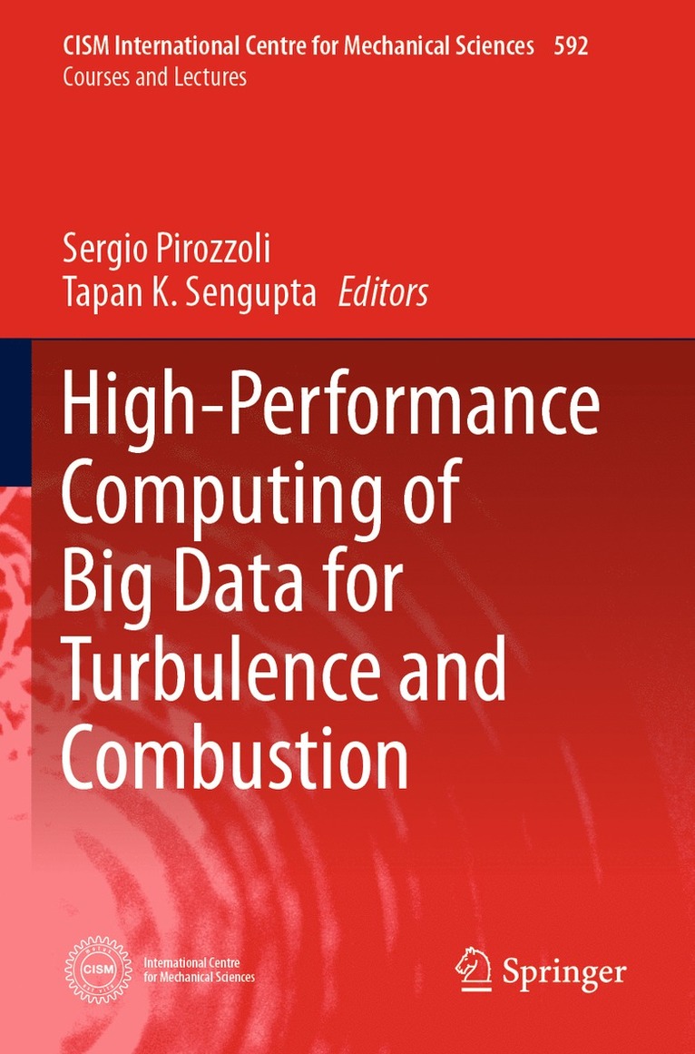 Sergio Pirozzoli, Tapan K. Sengupta, Tapan K. SenGupta - High-Performance Computing of Big Data for Turbulence and Combustion, Häftad