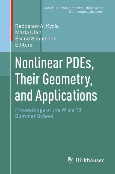 Radosław A. Kycia, Maria Ułan, Eivind Schneider - Nonlinear PDEs, Their Geometry, and Applications, Häftad