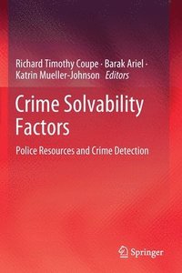 bokomslag Crime Solvability Factors