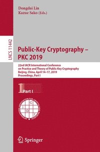 bokomslag Public-Key Cryptography - PKC 2019