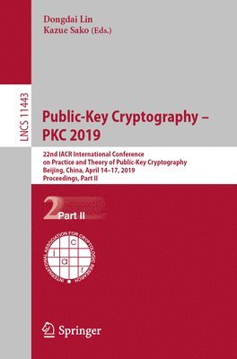 bokomslag Public-Key Cryptography - PKC 2019