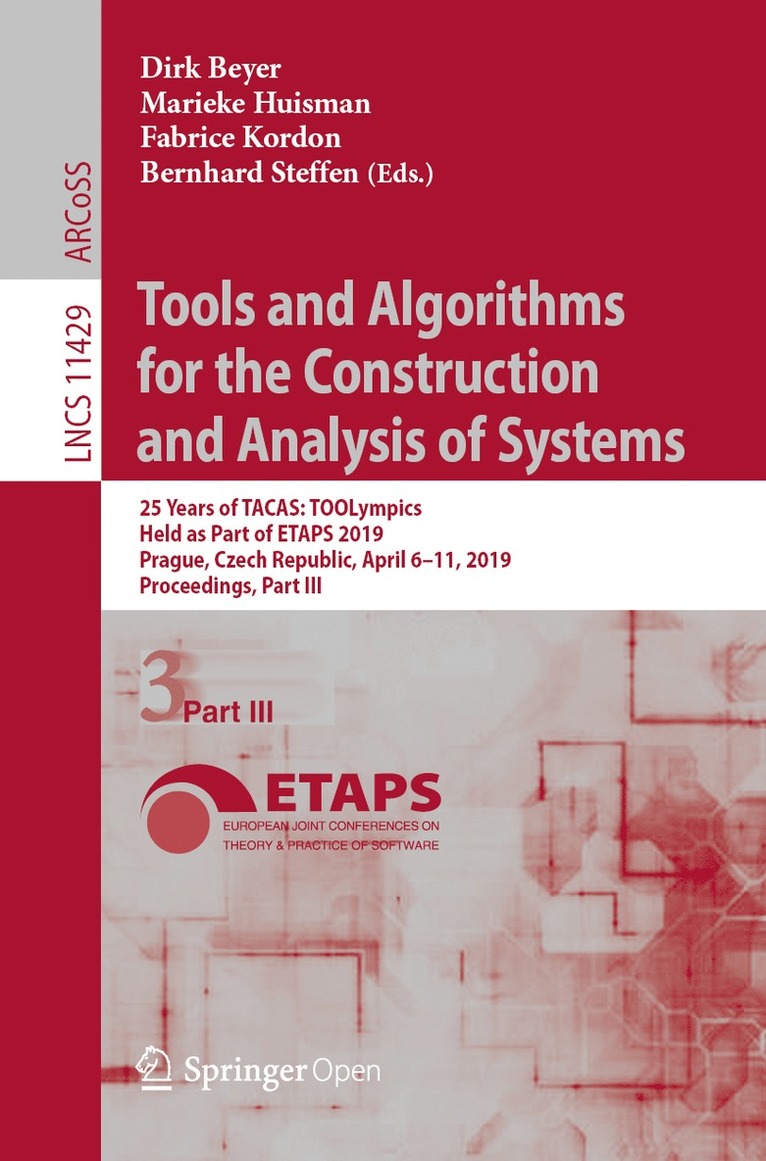 Tools and Algorithms for the Construction and Analysis of Systems 1