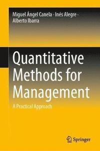 bokomslag Quantitative Methods for Management