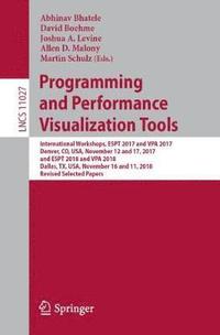 bokomslag Programming and Performance Visualization Tools
