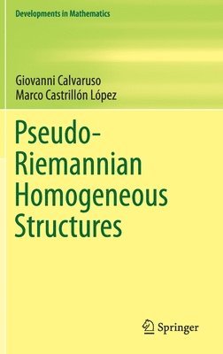 bokomslag Pseudo-Riemannian Homogeneous Structures