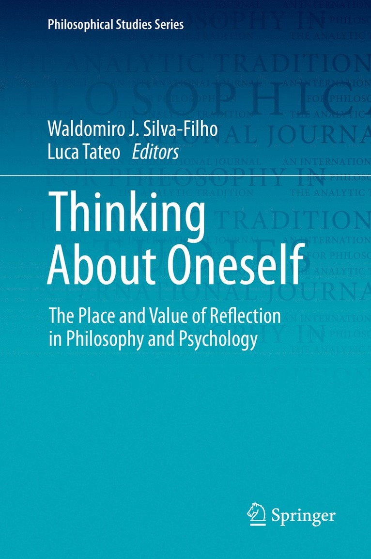 Waldomiro J. Silva-Filho, Luca Tateo - Thinking About Oneself, Inbunden