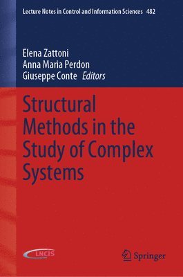 bokomslag Structural Methods in the Study of Complex Systems