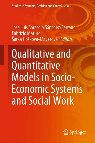 José Luis Sarasola Sánchez-Serrano, Fabrizio Maturo, Šárka Hošková-Mayerová - Qualitative and Quantitative Models in Socio-Economic Systems and Social Work, Inbunden
