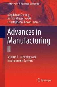 bokomslag Advances in Manufacturing II
