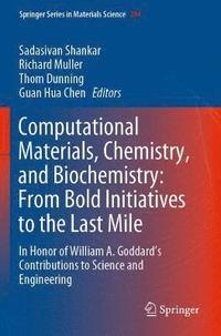 bokomslag Computational Materials, Chemistry, and Biochemistry: From Bold Initiatives to the Last Mile