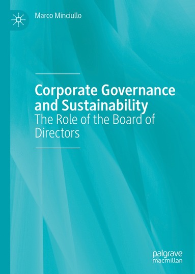 bokomslag Corporate Governance and Sustainability