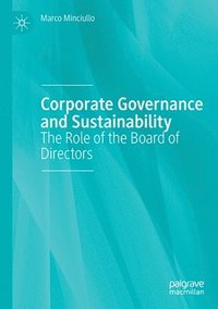 bokomslag Corporate Governance and Sustainability