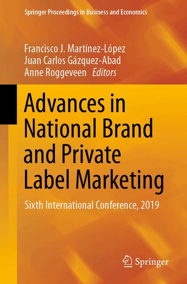 Francisco J. Martínez-López, Juan Carlos Gázquez-Abad, Anne Roggeveen - Advances in National Brand and Private Label Marketing, Häftad