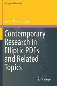 bokomslag Contemporary Research in Elliptic PDEs and Related Topics