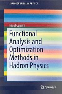bokomslag Functional Analysis and Optimization Methods in Hadron Physics