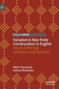bokomslag Variation in Non-finite Constructions in English