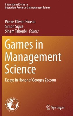 bokomslag Games in Management Science