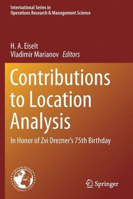 Contributions to Location Analysis 1