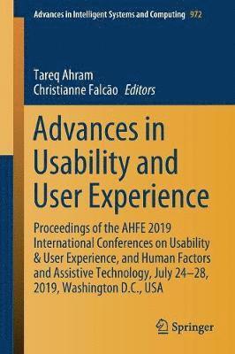 Tareq Ahram, Christianne Falcão - Advances in Usability and User Experience, Häftad
