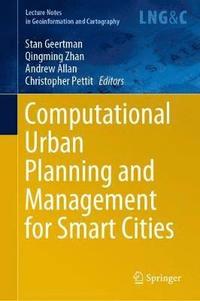 bokomslag Computational Urban Planning and Management for Smart Cities