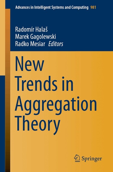 Radomír Halaš, Marek Gagolewski, Radko Mesiar - New Trends in Aggregation Theory, Häftad