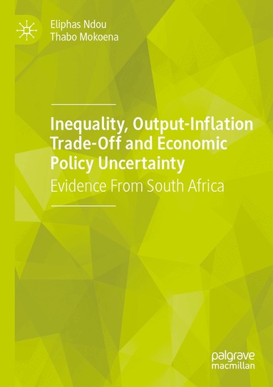 Eliphas Ndou, Thabo Mokoena - Inequality, Output-Inflation Trade-Off and Economic Policy Uncertainty, Häftad