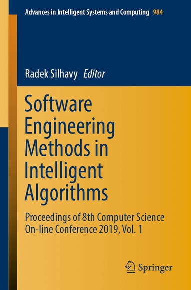 Radek Silhavy - Software Engineering Methods in Intelligent Algorithms, Häftad
