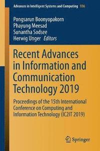 bokomslag Recent Advances in Information and Communication Technology 2019