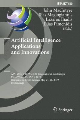 bokomslag Artificial Intelligence Applications and Innovations