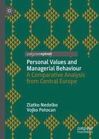 bokomslag Personal Values and Managerial Behaviour