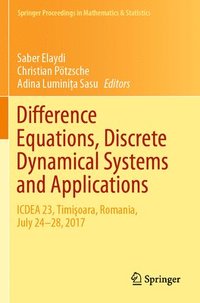 bokomslag Difference Equations, Discrete Dynamical Systems and Applications