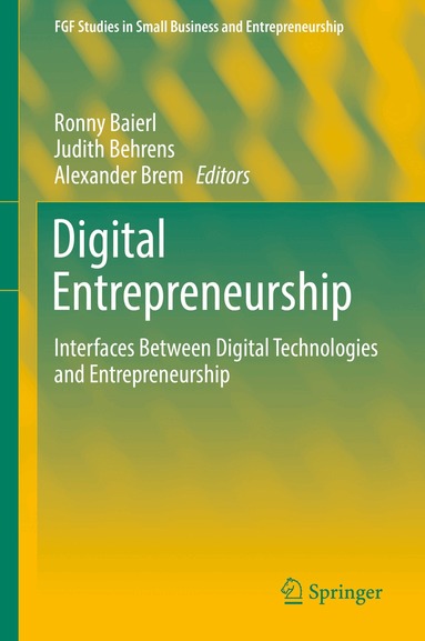Ronny Baierl, Judith Behrens, Alexander Brem - Digital Entrepreneurship, Inbunden