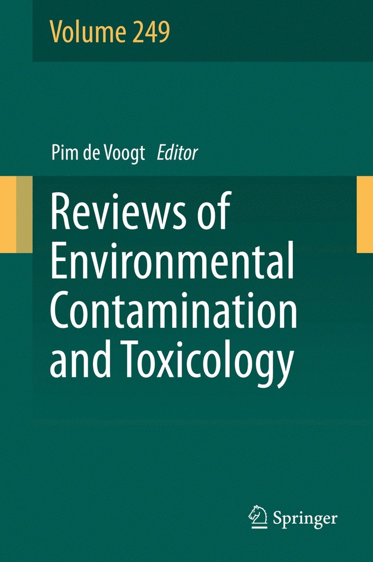 Pim de Voogt, Pim De Voogt - Reviews of Environmental Contamination and Toxicology Volume 249, Inbunden