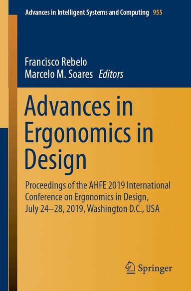 Francisco Rebelo, Marcelo M. Soares - Advances in Ergonomics in Design, Häftad