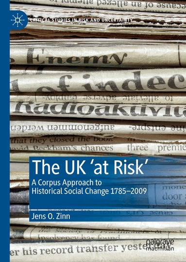 Jens O. Zinn - UK ‘at Risk’, Inbunden
