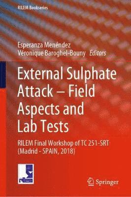 bokomslag External Sulphate Attack  Field Aspects and Lab Tests