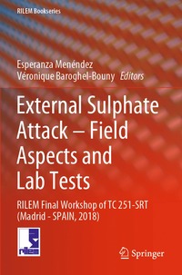 bokomslag External Sulphate Attack  Field Aspects and Lab Tests