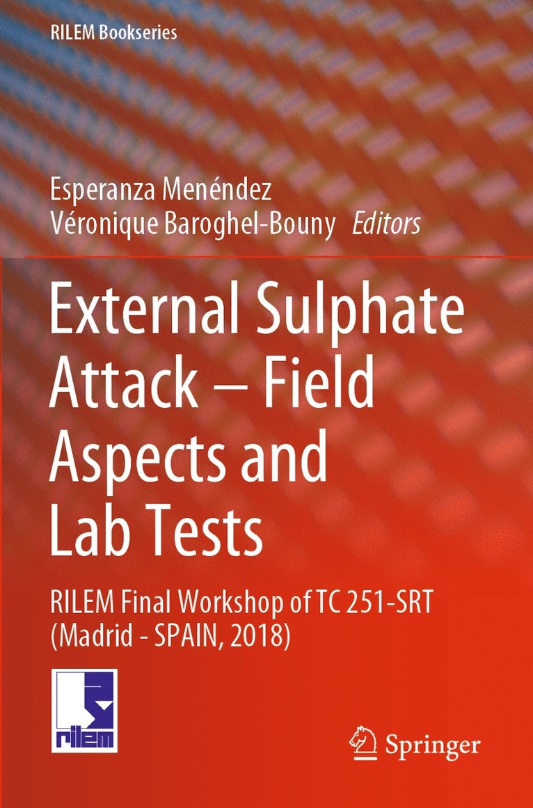 Esperanza Menéndez, Véronique Baroghel-Bouny, Esperanza Menendez, Veronique Baroghel-Bouny - External Sulphate Attack – Field Aspects and Lab Tests, Häftad