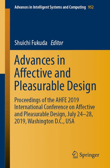 Shuichi Fukuda - Advances in Affective and Pleasurable Design, Häftad