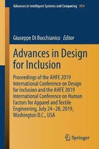 bokomslag Advances in Design for Inclusion