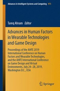 bokomslag Advances in Human Factors in Wearable Technologies and Game Design