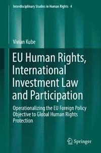 bokomslag EU Human Rights, International Investment Law and Participation