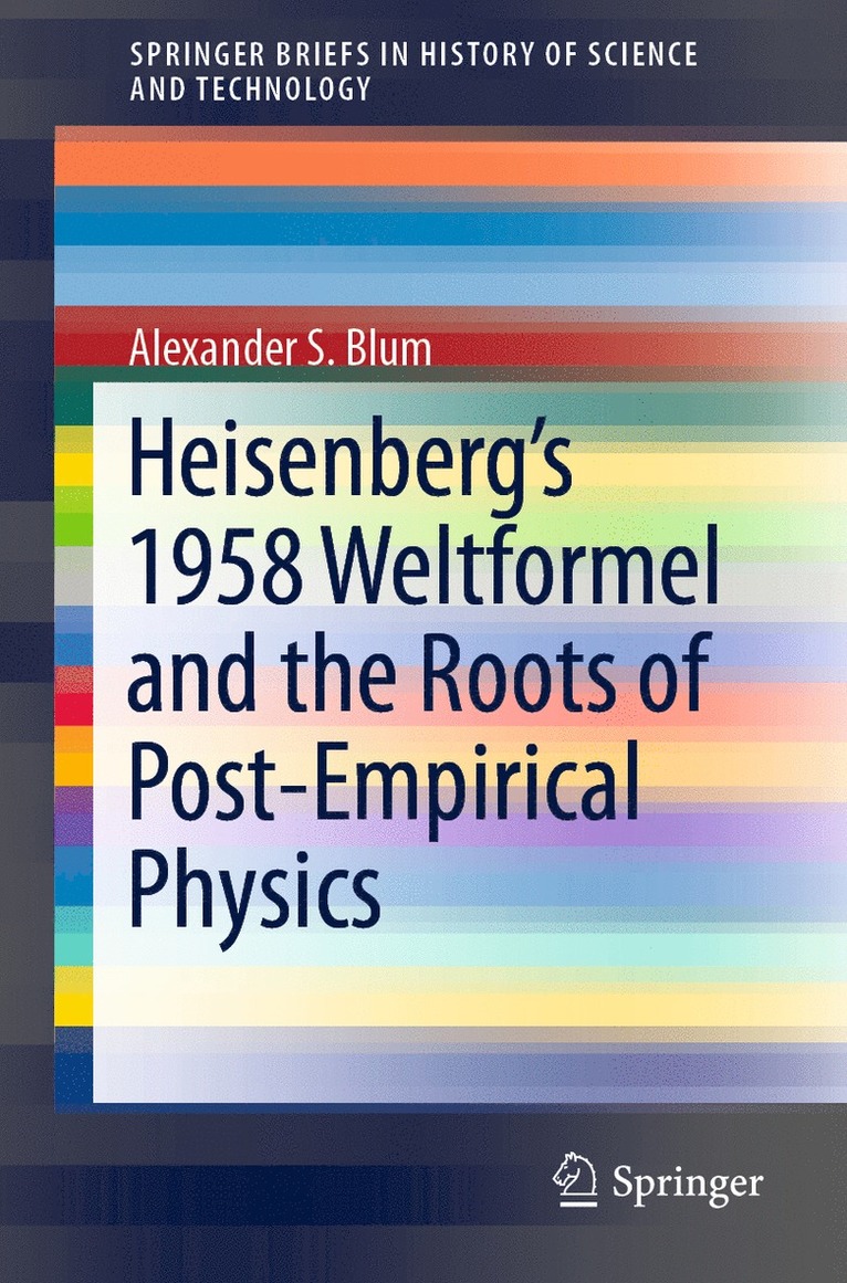 Heisenbergs 1958 Weltformel and the Roots of Post-Empirical Physics 1